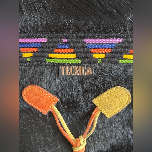 Tecnica Vintage Women’s Black Fur Scandia Apres Ski Boots Size 40 (size 9 US)